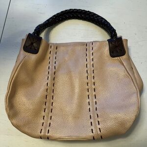 Fatto a Mano by Carlos Falchi Satchel Pink